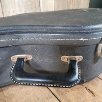 Gibson 1970 Black Tolex Hard Case ES-175 J-45 Era Very Good - Mahar's Vintage Guitars