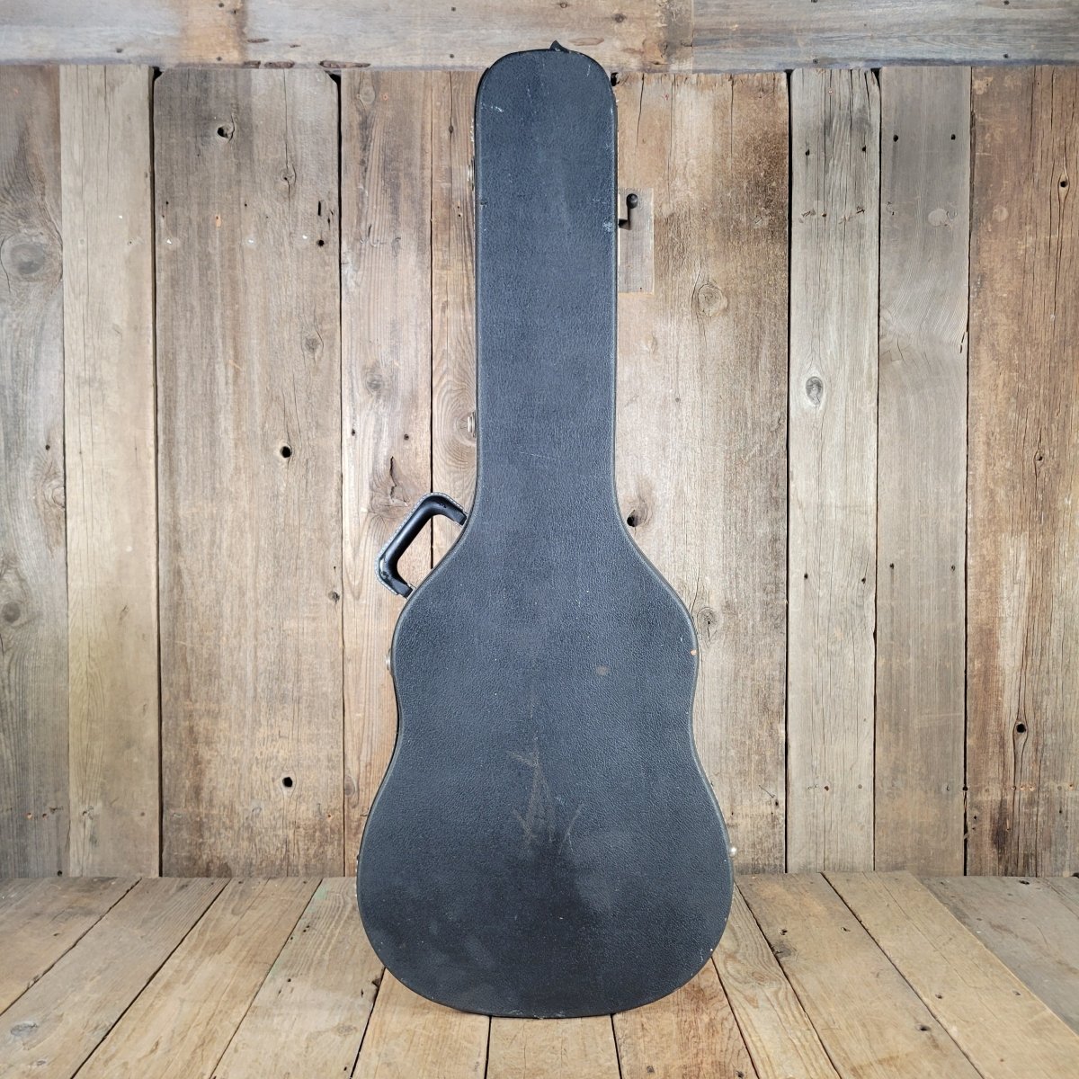 Gibson 1970 Black Tolex Hard Case ES-175 J-45 Era Very Good - Mahar's Vintage Guitars