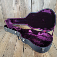 Gibson 1970 Black Tolex Hard Case ES-175 J-45 Era Very Good - Mahar's Vintage Guitars