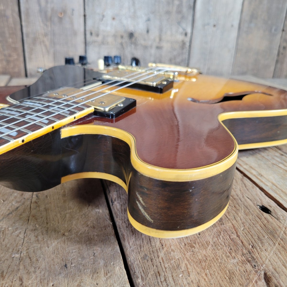 Gibson 1970 ES-345 Ice Tea Sunburst w/ Original Case Very Good - Mahar's Vintage Guitars