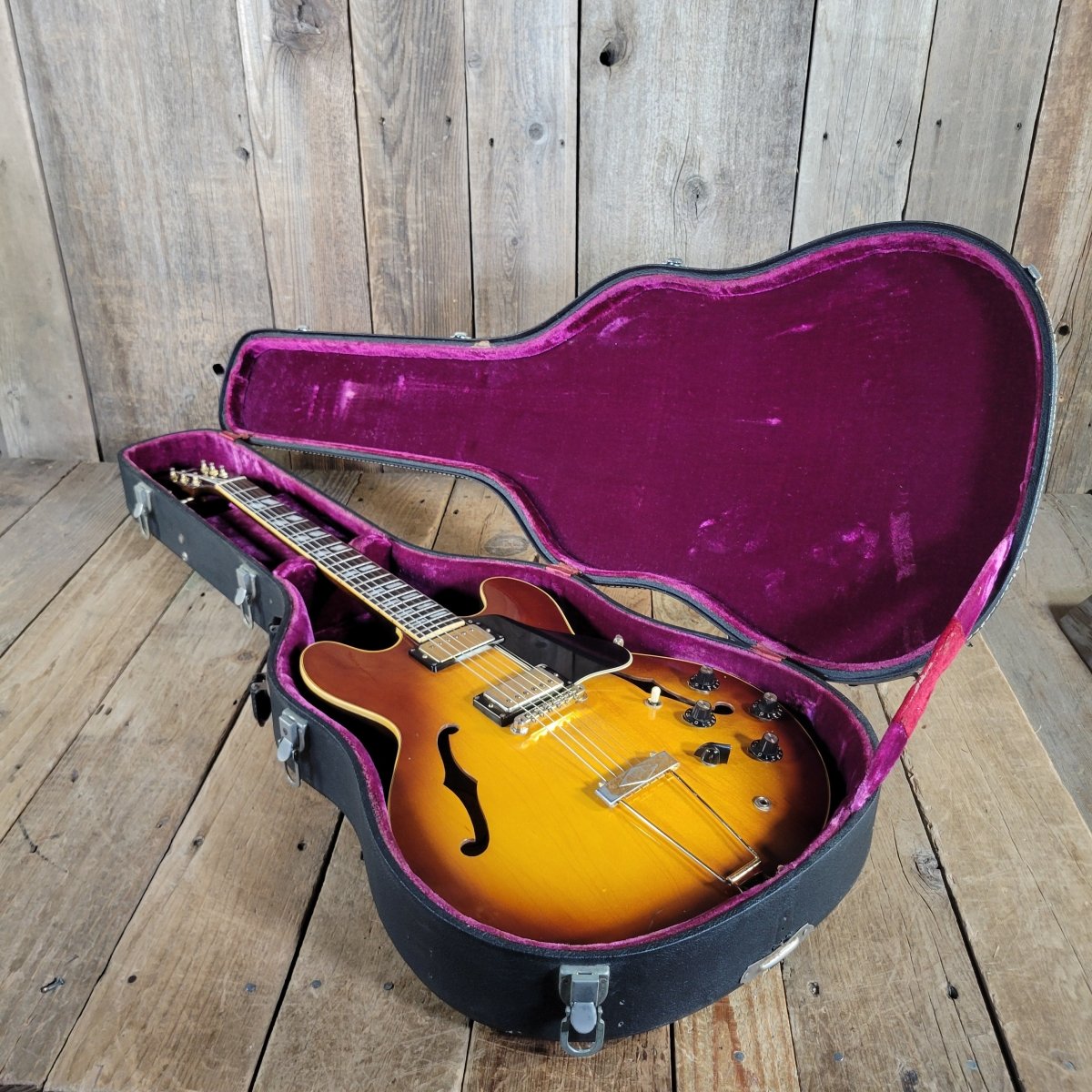 Gibson 1970 ES-345 Ice Tea Sunburst w/ Original Case Very Good - Mahar's Vintage Guitars
