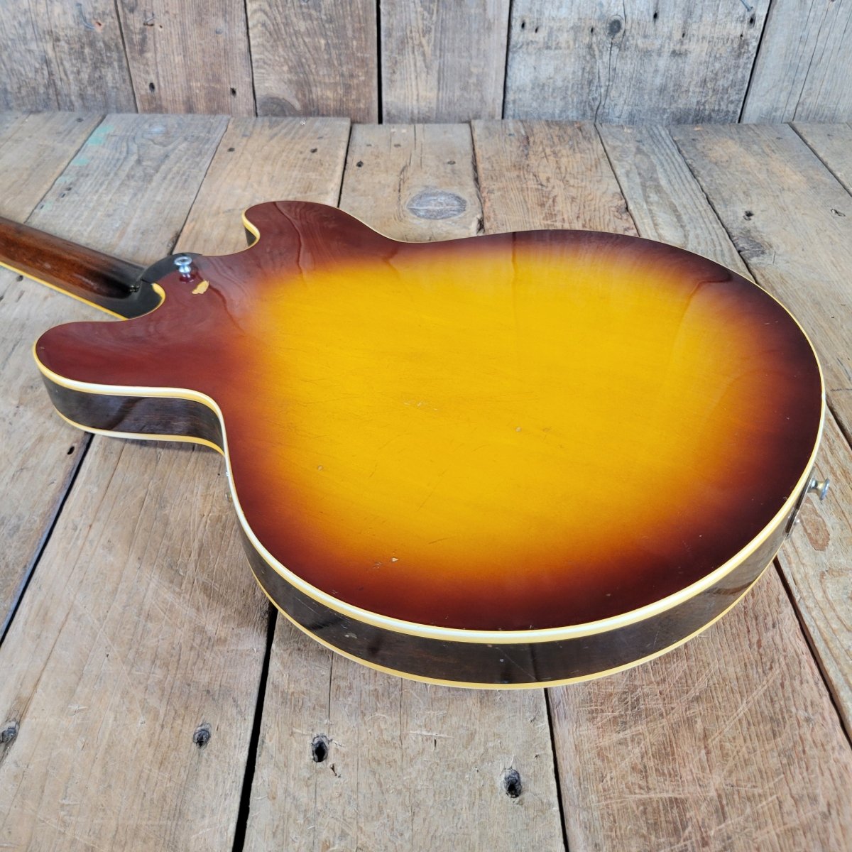 Gibson 1970 ES-345 Ice Tea Sunburst w/ Original Case Very Good - Mahar's Vintage Guitars