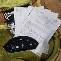 Gibson 1973 Les Paul Recording Natural Headstock Repair - Mahar's Vintage Guitars
