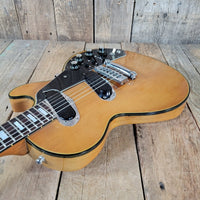Gibson 1973 Les Paul Recording Natural Headstock Repair - Mahar's Vintage Guitars