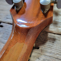 Gibson 1973 Les Paul Recording Natural Headstock Repair - Mahar's Vintage Guitars