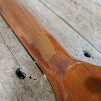 Gibson 1973 Les Paul Recording Natural Headstock Repair - Mahar's Vintage Guitars