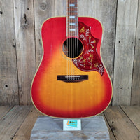 Gibson 1975 Hummingbird Custom Cherry Sunburst Very Good - Mahar's Vintage Guitars