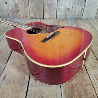 Gibson 1975 Hummingbird Custom Cherry Sunburst Very Good - Mahar's Vintage Guitars