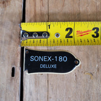 Gibson 1980 Sonex 180 Deluxe Truss Rod Cover Good - Mahar's Vintage Guitars