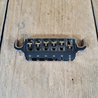 Gibson 1980s Top - Adjust Bridge Tailpiece 6 - String Chrome NOS - Mahar's Vintage Guitars