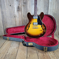 Gibson 1981 ES-335 Dot Neck Reissue Sunburst W/ Original Case, Very Good - Mahar's Vintage Guitars