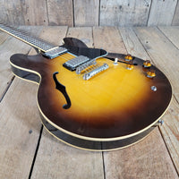 Gibson 1981 ES-335 Dot Neck Reissue Sunburst W/ Original Case, Very Good - Mahar's Vintage Guitars