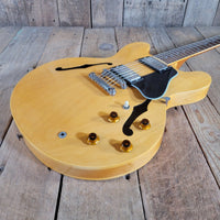 Gibson 1982 ES-335 Dot Reissue Blonde Mint - Mahar's Vintage Guitars