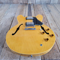 Gibson 1982 ES-335 Dot Reissue Blonde Mint - Mahar's Vintage Guitars