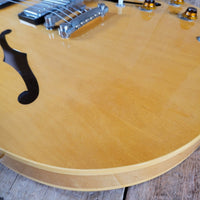 Gibson 1982 ES-335 Dot Reissue Blonde Mint - Mahar's Vintage Guitars