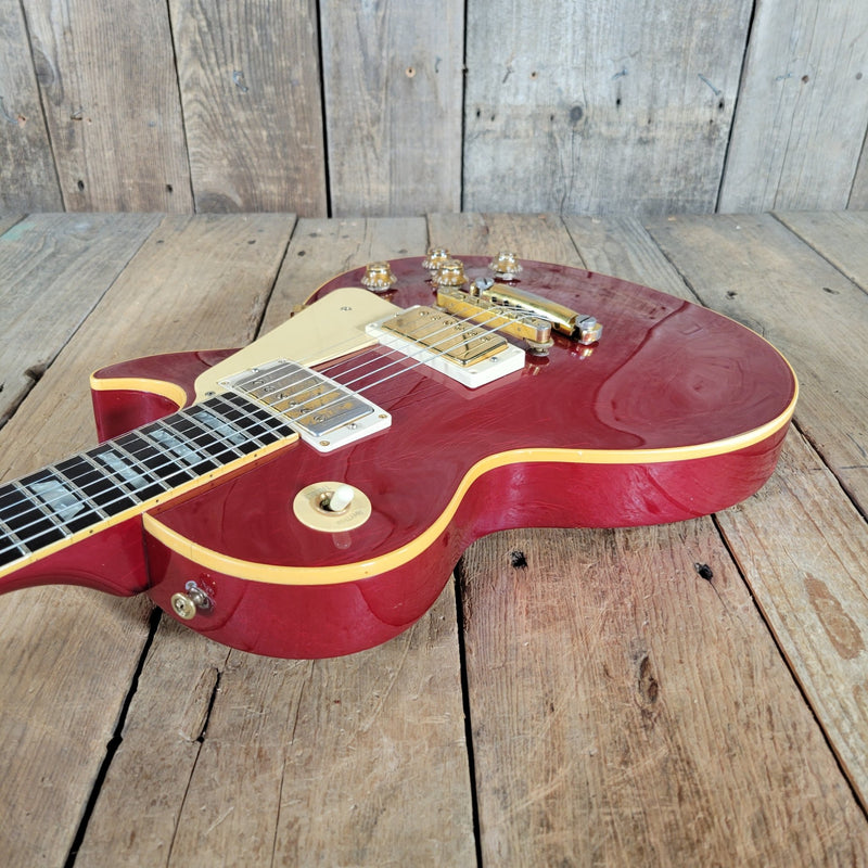 Gibson 1982 Les Paul Standard Limited Edition – Candy Apple Metallic Red with Shaw Bucker Pickups - Mahar's Vintage Guitars