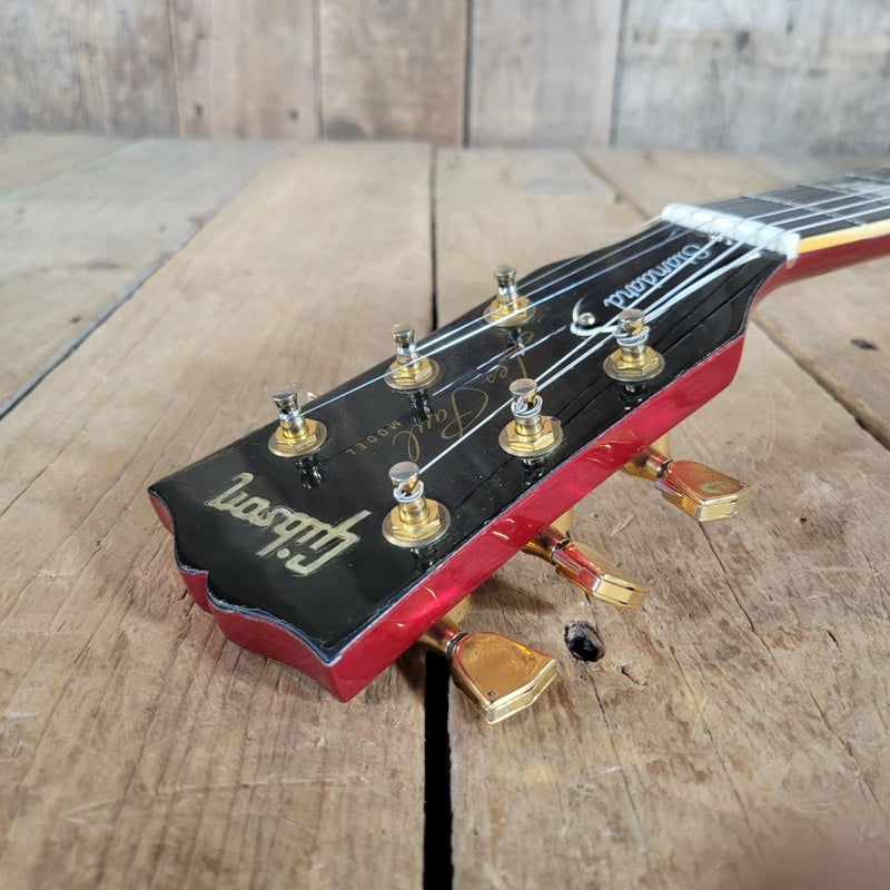Gibson 1982 Les Paul Standard Limited Edition – Candy Apple Metallic Red with Shaw Bucker Pickups - Mahar's Vintage Guitars