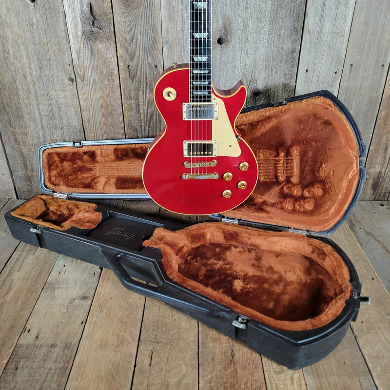 Gibson 1982 Les Paul Standard Limited Edition – Candy Apple Metallic Red with Shaw Bucker Pickups - Mahar's Vintage Guitars