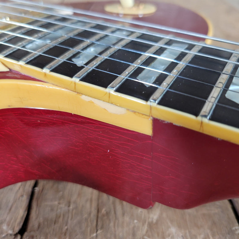Gibson 1982 Les Paul Standard Limited Edition – Candy Apple Metallic Red with Shaw Bucker Pickups - Mahar's Vintage Guitars