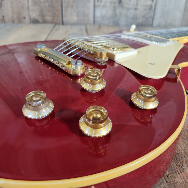 Gibson 1982 Les Paul Standard Limited Edition – Candy Apple Metallic Red with Shaw Bucker Pickups - Mahar's Vintage Guitars