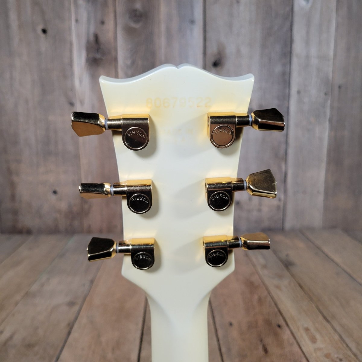 Gibson 1989 Les Paul Custom Alpine White w/ Original Case Near Mint - Mahar's Vintage Guitars