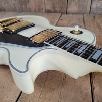 Gibson 1989 Les Paul Custom Alpine White w/ Original Case Near Mint - Mahar's Vintage Guitars