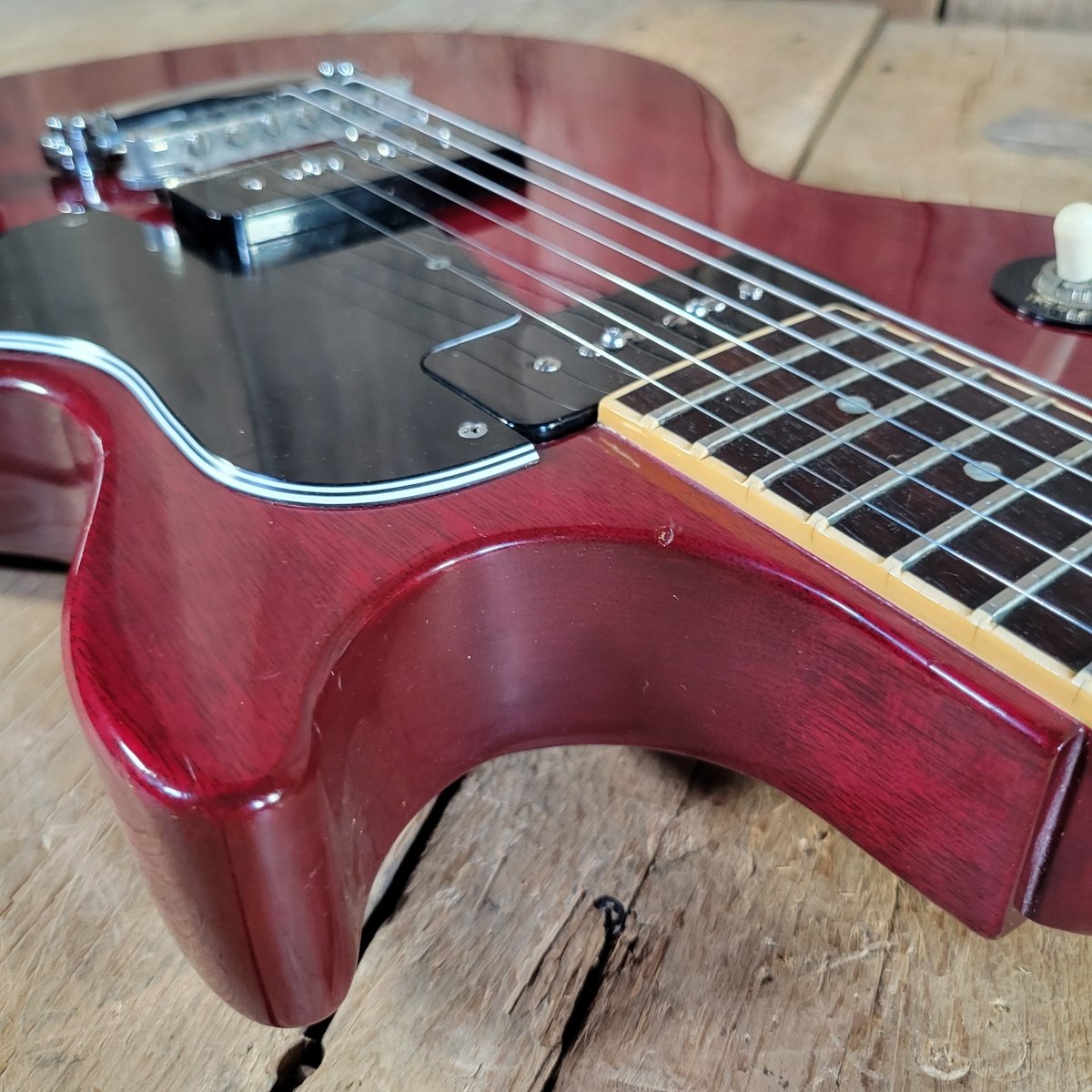 Gibson 1990 Les Paul Special Transparent Cherry, Good - Mahar's Vintage Guitars
