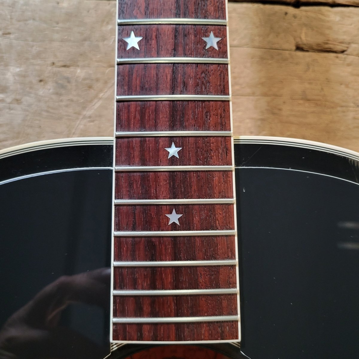 Gibson 1996 Everly Brothers Signature Ebony 56/100 Signed - Mahar's Vintage Guitars