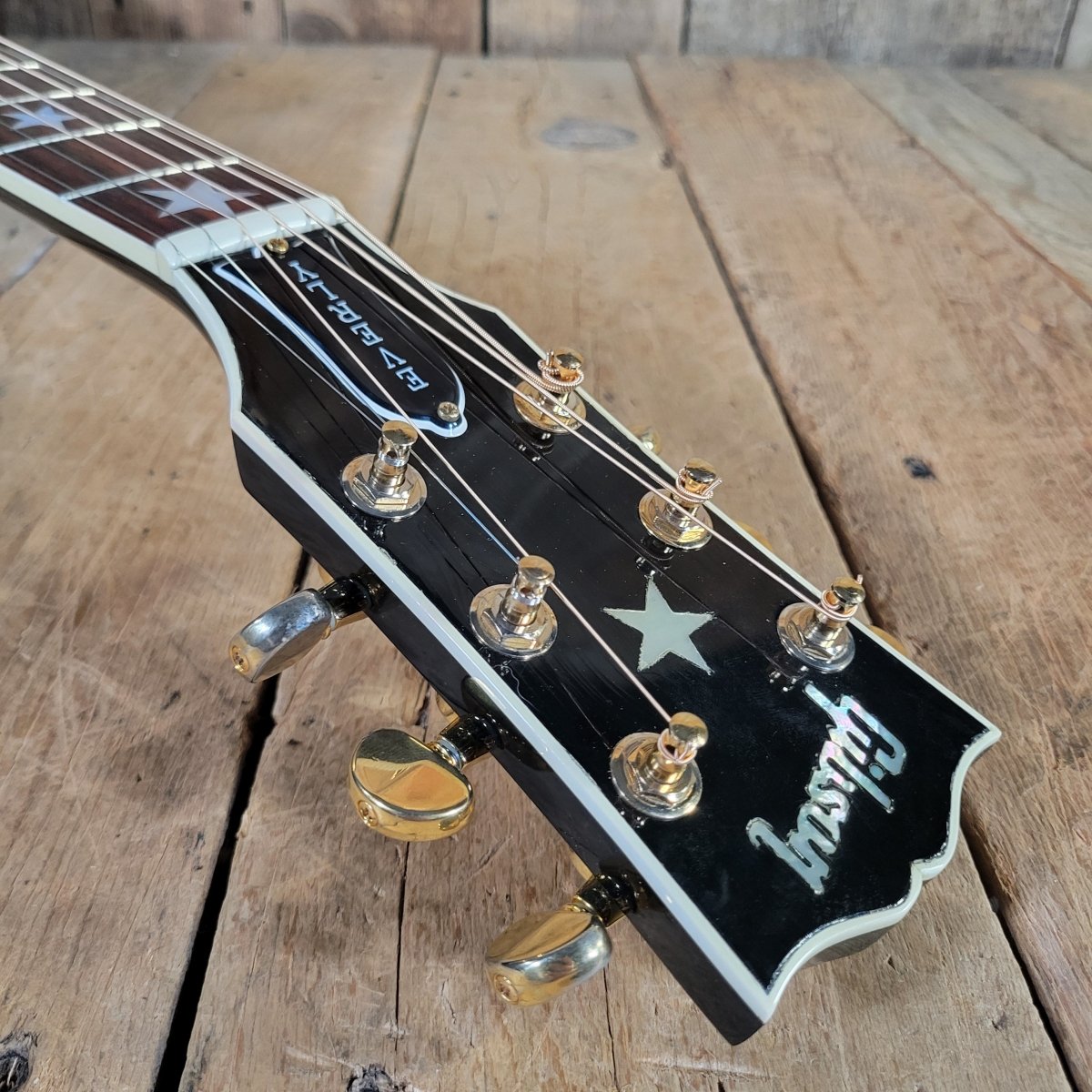 Gibson 1996 Everly Brothers Signature Ebony 56/100 Signed - Mahar's Vintage Guitars