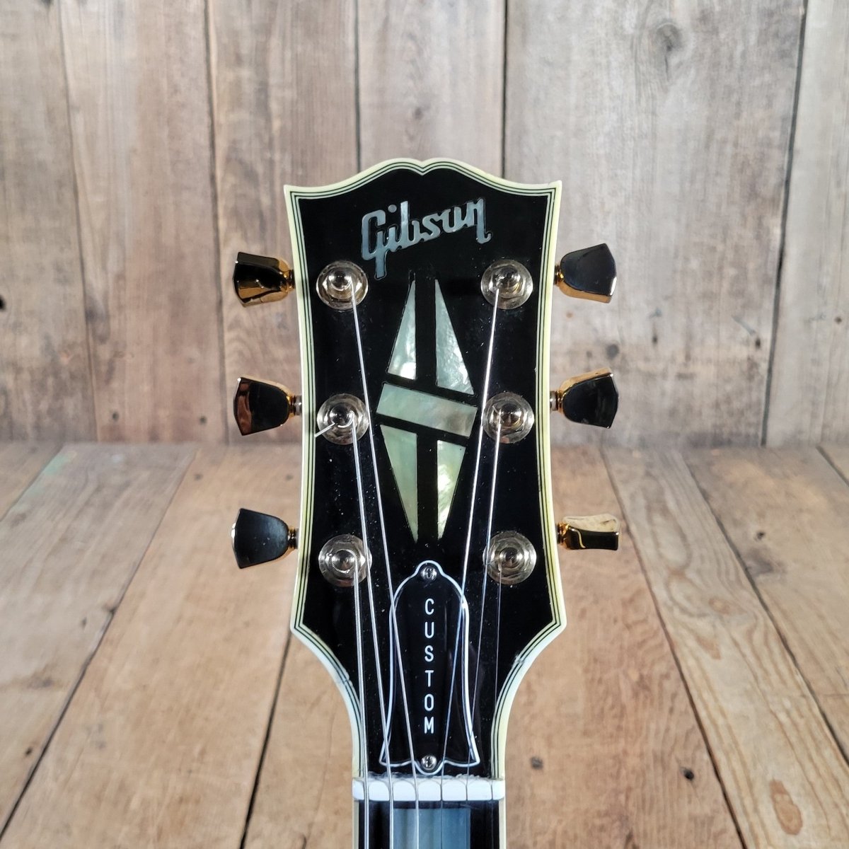 Gibson 1996 Les Paul Custom 57 Black Beauty 3PU Duncan Antiquity Seth Lover - Mahar's Vintage Guitars