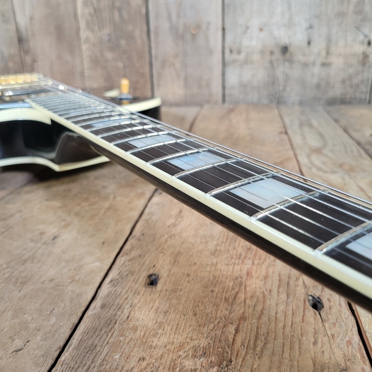 Gibson 1996 Les Paul Custom 57 Black Beauty 3PU Duncan Antiquity Seth Lover - Mahar's Vintage Guitars