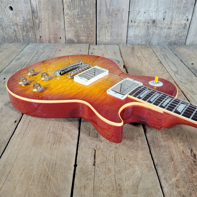 Gibson 2003 Les Paul R9 ‘59 Reissue – Brazilian Rosewood, Custom Art & Historic, MINT Quilt Top - Mahar's Vintage Guitars
