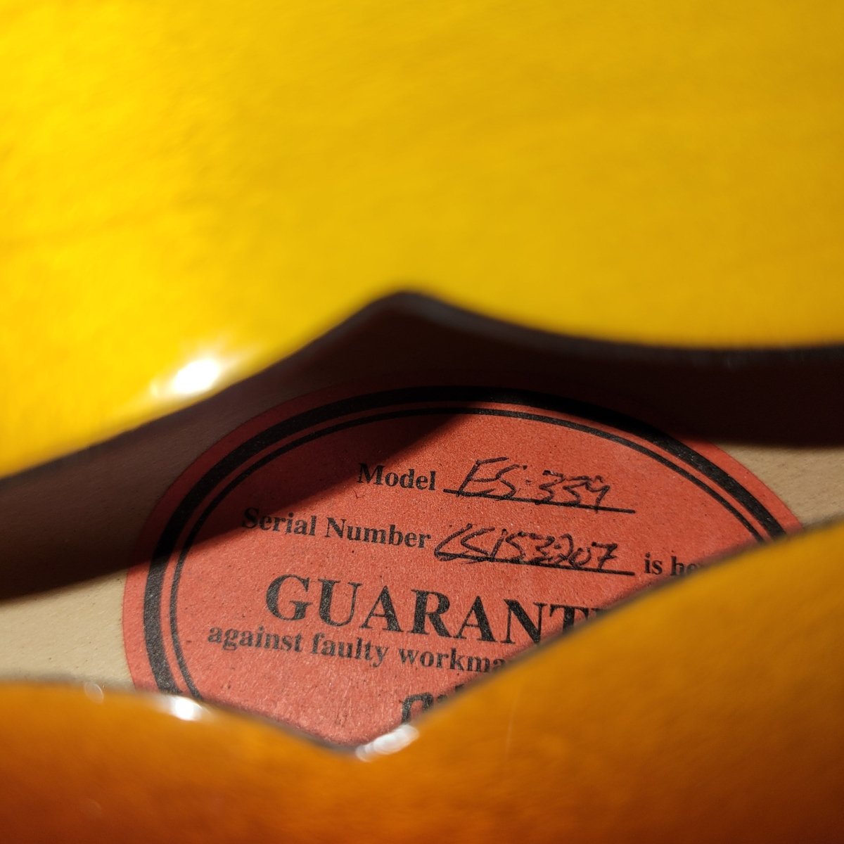 Gibson 2011 ES-339 Custom Shop Semi Hollow Electric Guitar w/Case - Mahar's Vintage Guitars