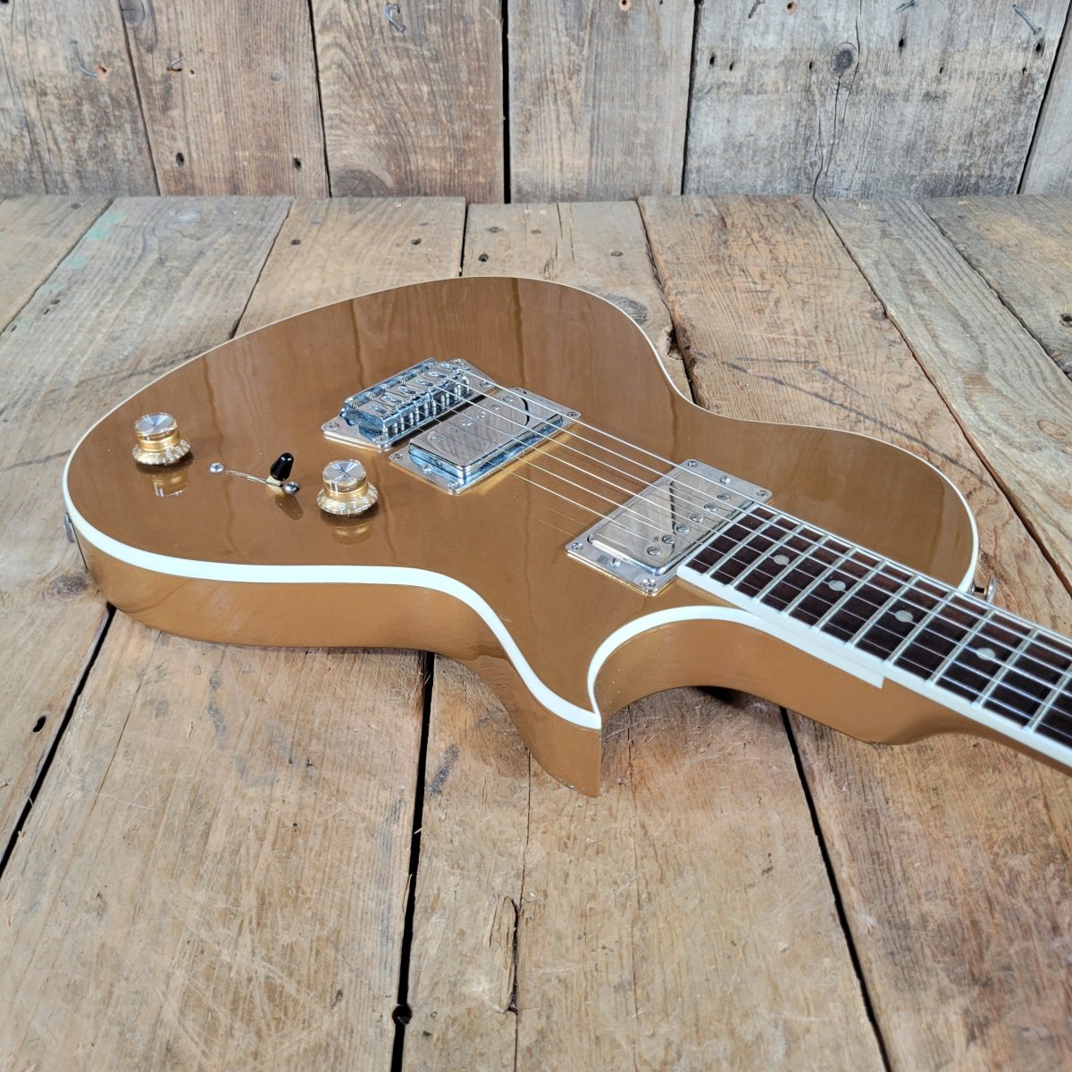 Gibson 2011 Nighthawk Studio Goldtop SD Pearly Gates Seth Lover - Mahar's Vintage Guitars