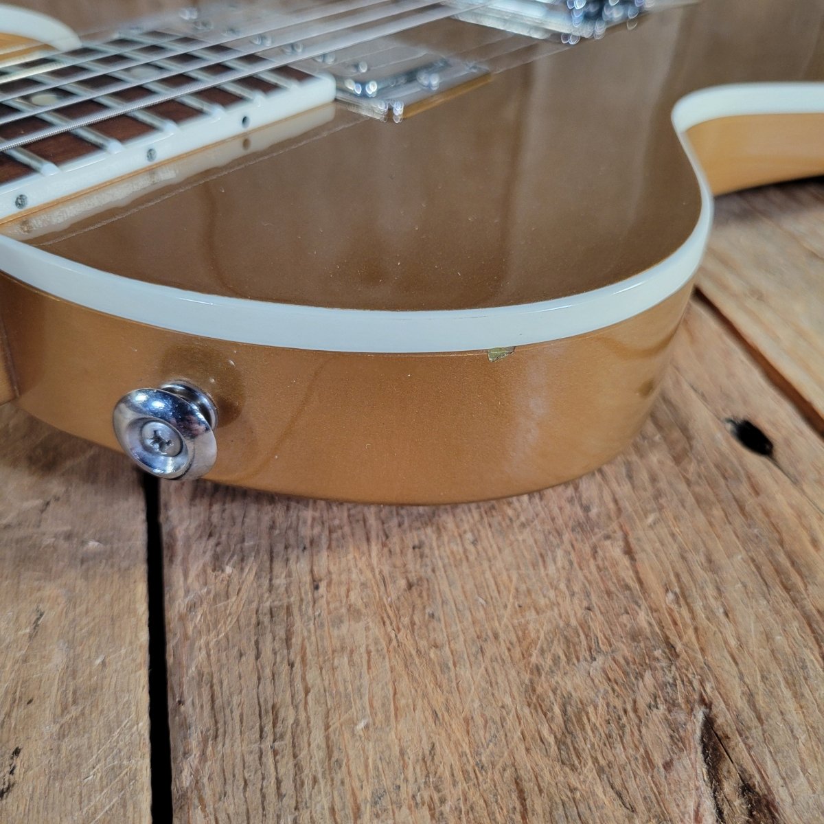 Gibson 2011 Nighthawk Studio Goldtop SD Pearly Gates Seth Lover - Mahar's Vintage Guitars