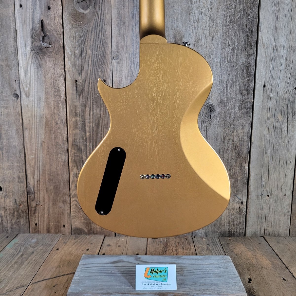 Gibson 2011 Nighthawk Studio Goldtop SD Pearly Gates Seth Lover - Mahar's Vintage Guitars