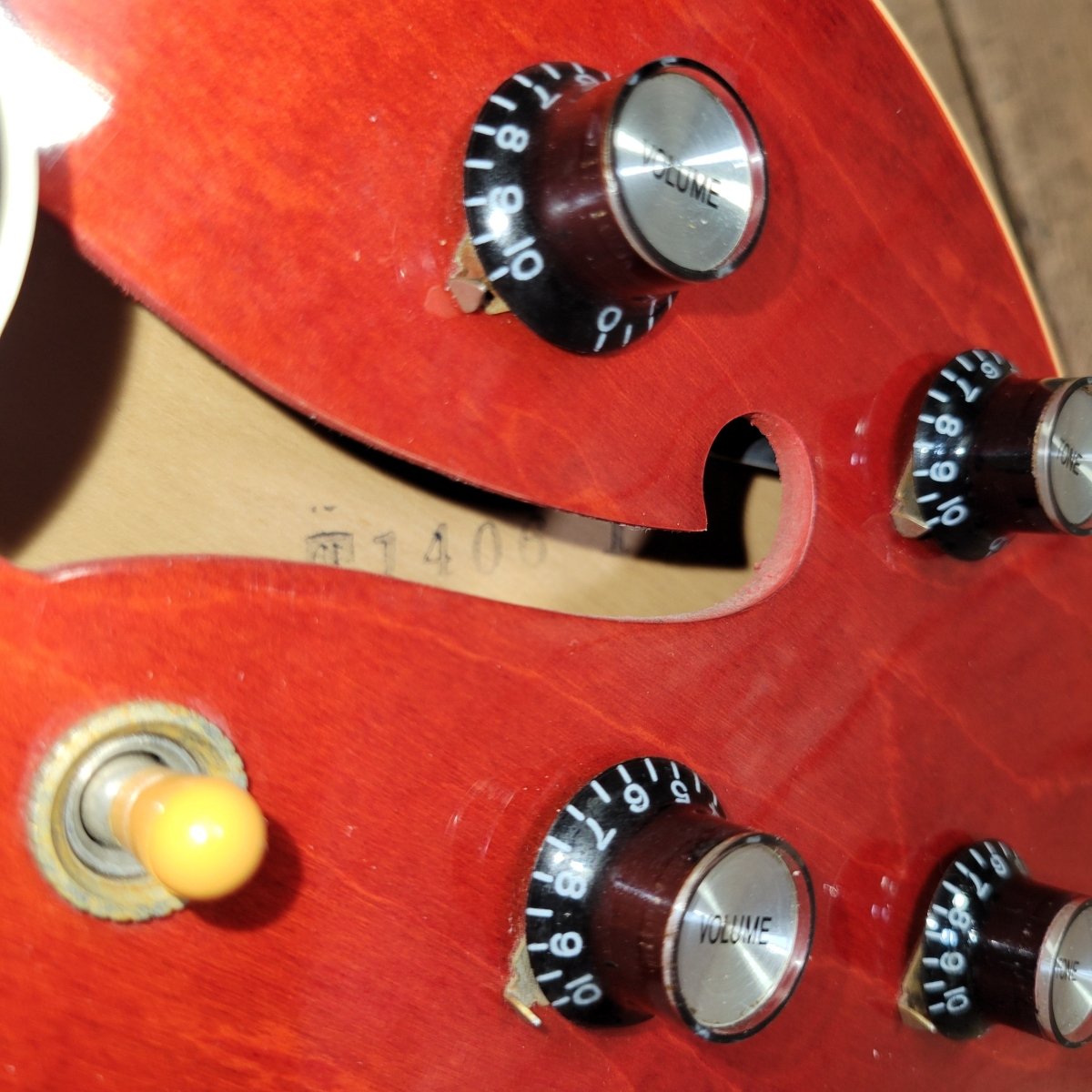 Gibson 2012 Memphis ES - 330 1959 VOS Vintage Cherry Factory Bigsby - Mahar's Vintage Guitars