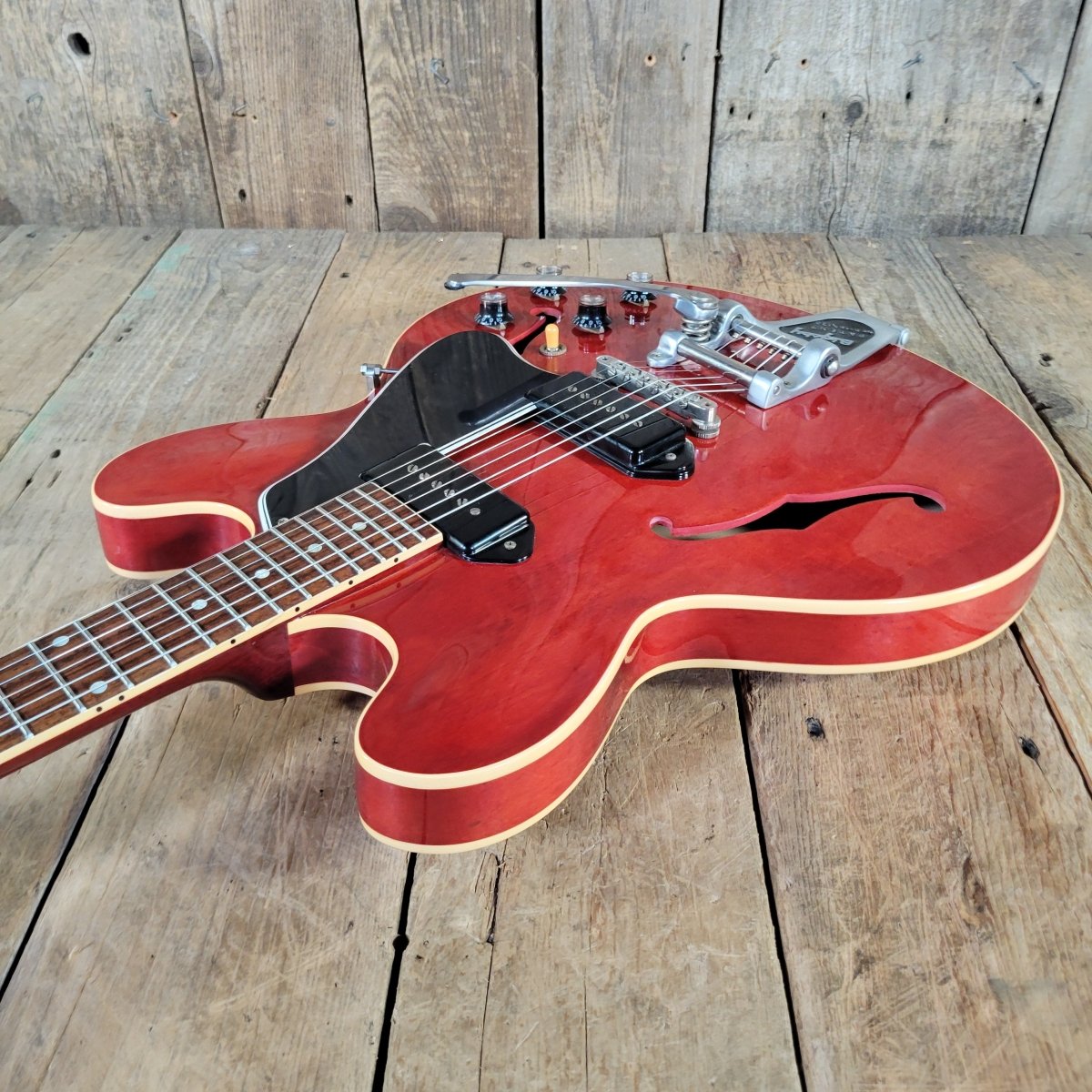 Gibson 2012 Memphis ES - 330 1959 VOS Vintage Cherry Factory Bigsby - Mahar's Vintage Guitars