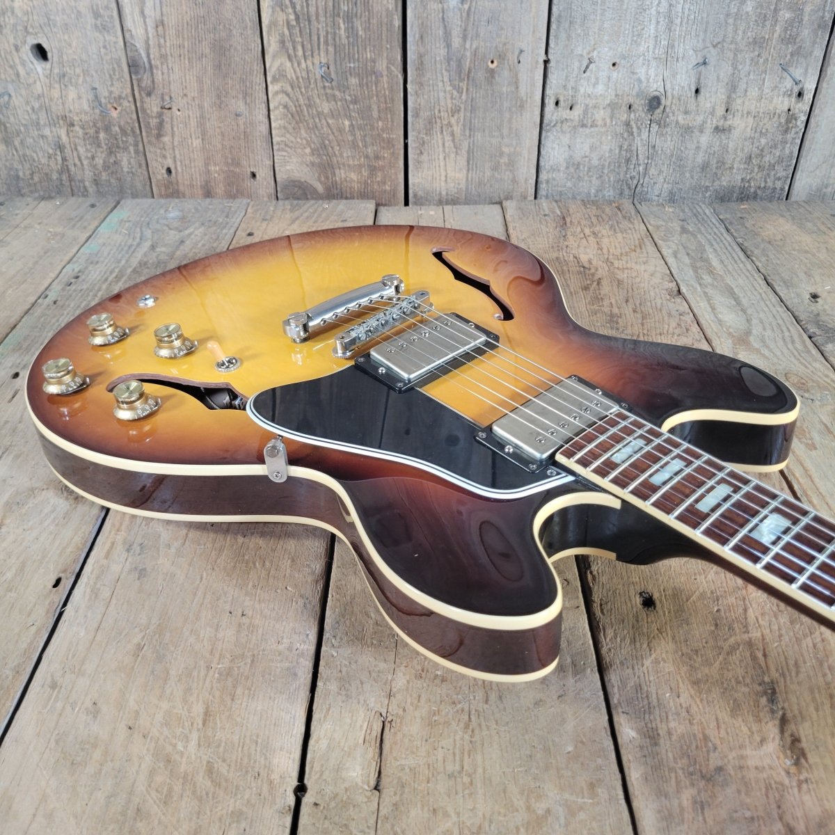 Gibson 2013 Memphis ES-335 '63 Reissue ES-335, Sunburst /Excellent - Mahar's Vintage Guitars
