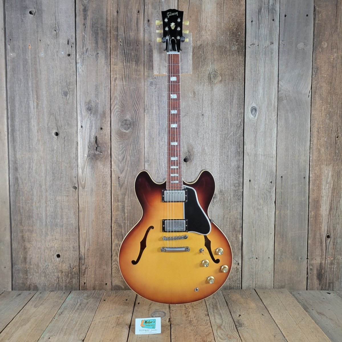 Gibson 2013 Memphis ES-335 '63 Reissue ES-335, Sunburst /Excellent - Mahar's Vintage Guitars