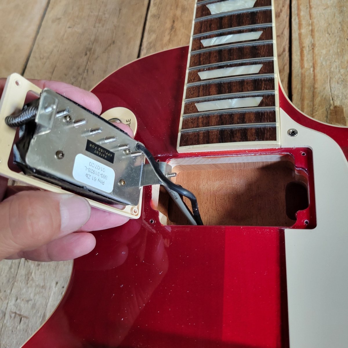 Gibson 2020 Les Paul Classic Transparent Cherry All Original, Near Mint - Mahar's Vintage Guitars
