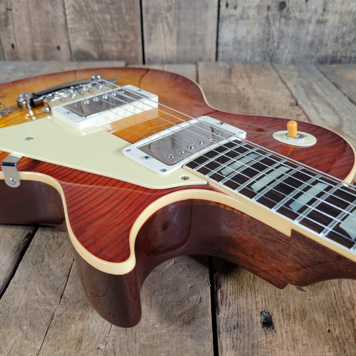 Gibson 2022 1960 Les Paul-Tom Murphy Painted R0 Wildwood Spec, Mint - Mahar's Vintage Guitars