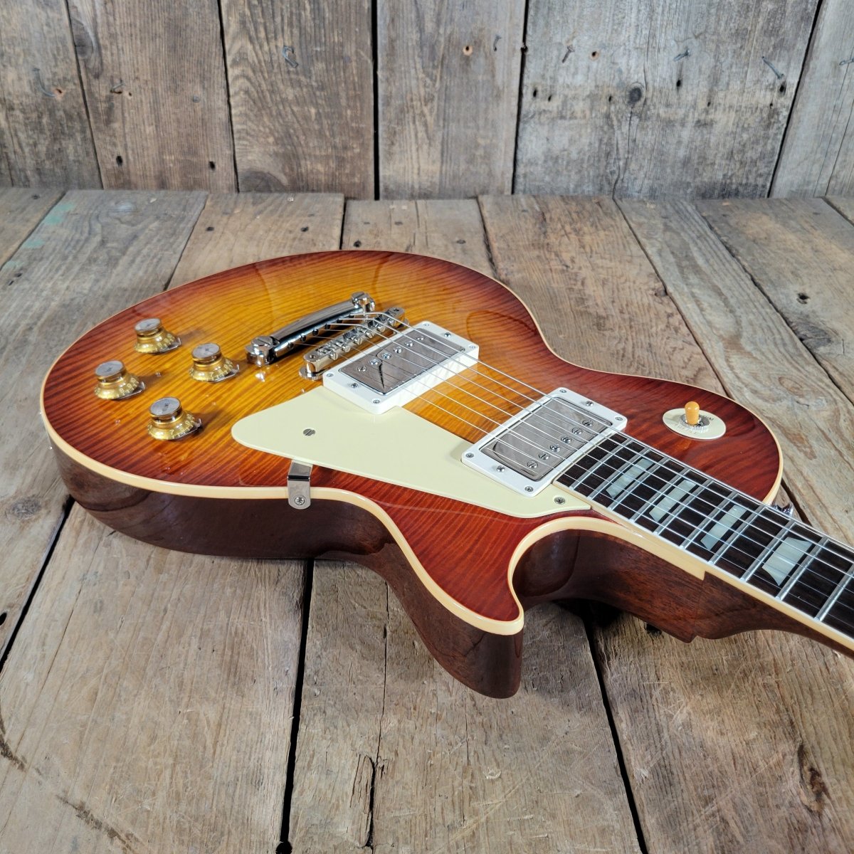 Gibson 2022 1960 Les Paul-Tom Murphy Painted R0 Wildwood Spec, Mint - Mahar's Vintage Guitars