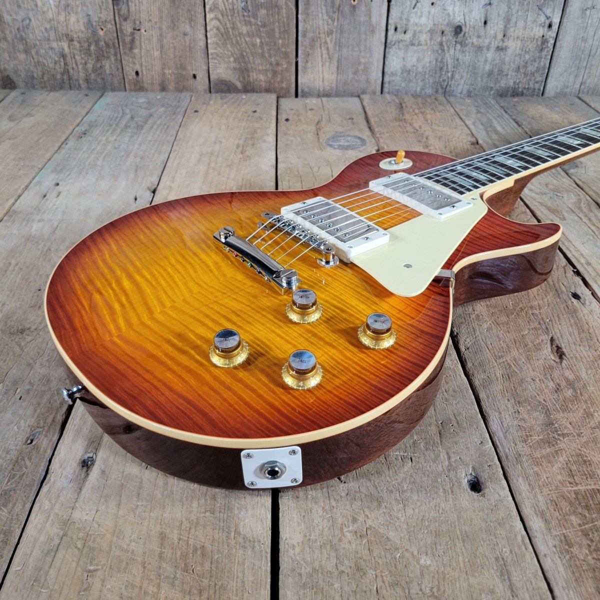 Gibson 2022 1960 Les Paul-Tom Murphy Painted R0 Wildwood Spec, Mint - Mahar's Vintage Guitars