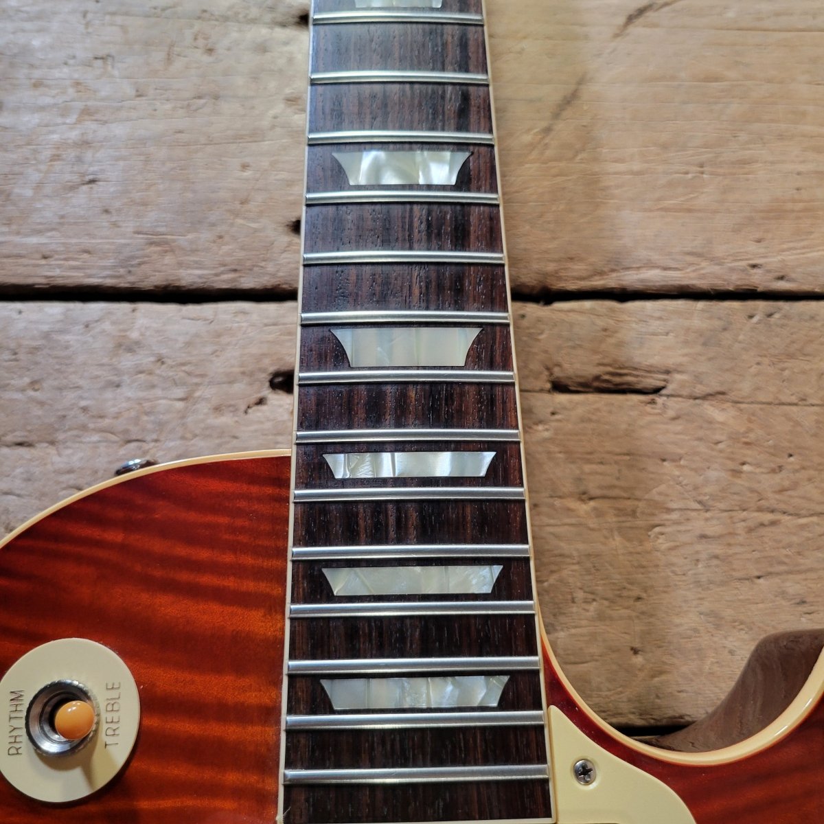 Gibson 2022 1960 Les Paul-Tom Murphy Painted R0 Wildwood Spec, Mint - Mahar's Vintage Guitars