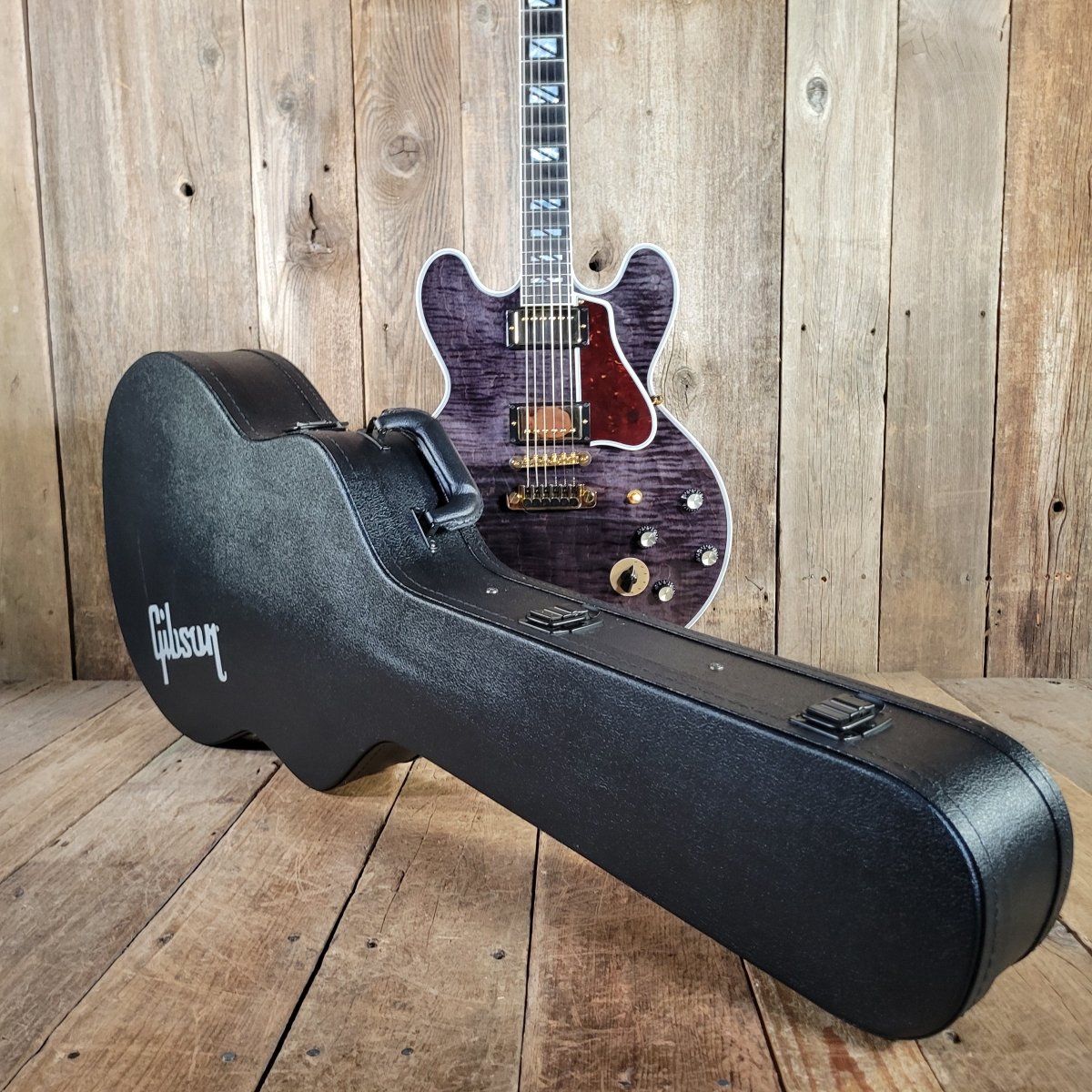 Gibson 2023 BB King Lucille Legacy Transparent Ebony Excellent - Mahar's Vintage Guitars