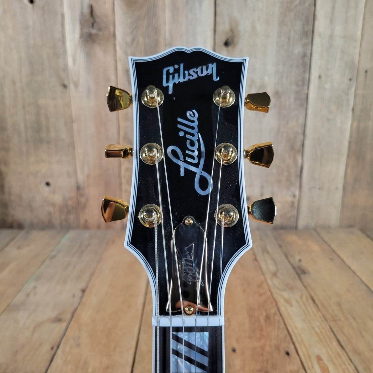 Gibson 2023 BB King Lucille Legacy Transparent Ebony Excellent - Mahar's Vintage Guitars