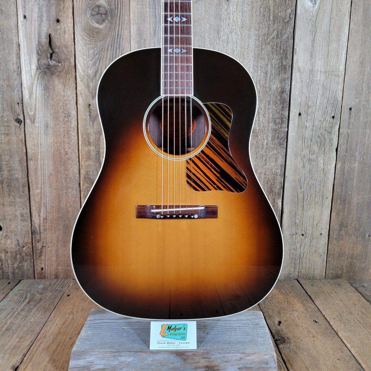 Gibson Advanced Jumbo Historic 2005 Sunburst — Bozeman, MT - Mahar's Vintage Guitars