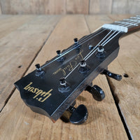 Gibson BFG "Gator" Les Paul Trans Black 2012 – Unique Raw - Finish USA Electric Guitar - Mahar's Vintage Guitars