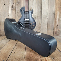 Gibson BFG "Gator" Les Paul Trans Black 2012 – Unique Raw - Finish USA Electric Guitar - Mahar's Vintage Guitars